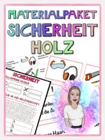 Vorschau - Arbeitsblätter - Sicherheit in der Holzwerkstatt - Materialpaket - Deckblatt