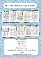 Vista previa - Juegos / Gamificación - All Year Round Bingo Bundle - Portada