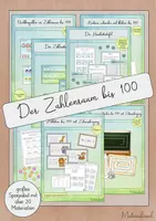 Vorschau - Stundenentwürfe - Der Zahlenraum bis 100 - großes Materialpaket - Deckblatt