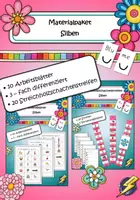 Vorschau - Arbeitsblätter - Materialpaket Silben - Deckblatt