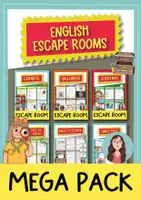 Vista previa - Unidades / Secuencias / Situaciones de Aprendizaje - Escape Rooms: Pack de Materiales (inglés) - Portada