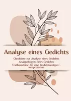 Vorschau - Arbeitsblätter - Materialpaket: Analyse eines Gedichts (8. Klasse) - Deckblatt