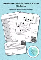 Vorschau - Arbeitsblätter - Materialpaket Englisch Highlight 8R-Ausgabe Bayern Mittelschule - Deckblatt