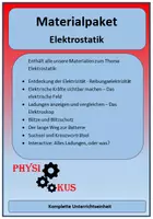 Vorschau - Stundenentwürfe - Materialpaket - Elektrostatik - Deckblatt