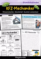 Vorschau - Arbeitsblätter - KFZ-Mechaniker MEGABUNDLE - Wissenskartei, Lückentext, Steckbrief, Suchsel - Deckblatt