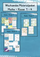 Vorschau - Stundenentwürfe - wachsendes Materialpaket - Mathe Klasse 1-4 - Deckblatt