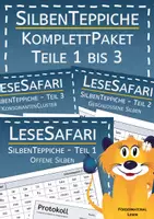 Vorschau - Arbeitsblätter - Silbenteppiche Komplettpaket - Teil 1 bis 3 - Deckblatt