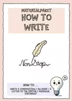 Vorschau - Arbeitsblätter - Materialpaket - how to write ... an essay / a composition / a letter to the editor / personal reference - Deckblatt