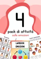 anteprima - Esercizi - Raccolta di materiali sulle emozioni - Pagina di copertina