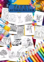 Vorschau - Spiele - 🎨 Wachsende Sammlung aller Ausmalbilder - Deckblatt