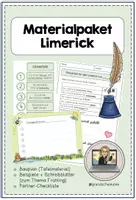 Vorschau - Arbeitsblätter - Materialpaket: Wir schreiben einen Limerick - Deckblatt