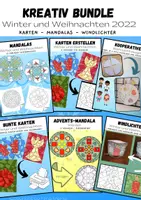 Vorschau - Arbeitsblätter - Materialpaket Winter - Weihnachten Kreativpaket 2022 - Deckblatt