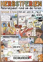 Vorschau - Arbeitsblätter - Herbstferien - PAKET Alternative zu Erzählkreisen - Deckblatt
