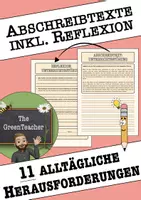 Vorschau - Arbeitsblätter - 11 Abschreibtexte zur Förderung eines respektvollen Miteinanders - Deckblatt