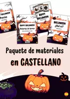 Voorbeeld - Halloween-materialenpakket in het Spaans - Voorblad