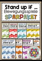 Vorschau - Spiele - Stand up if ... (Steh auf, wenn ...) - Bewegungsspiele - SPARPAKET - Deckblatt