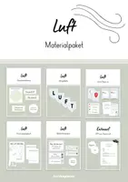 Vorschau - Stundenentwürfe - Luft - Materialpaket inkl. Entwurf - Deckblatt