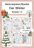 Vorschau - Spiele - Materialpaket / Bundle: Der Winter - Deckblatt
