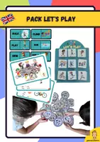 Προεπισκόπηση - Φύλλα εργασίας - LAction Verbs Bundle - Εξώφυλλο