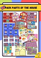 Προεπισκόπηση - Φύλλα εργασίας - Parts of the House bundle - Εξώφυλλο