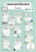 Vorschau - Arbeitsblätter - Materialpaket: Leseverständnis | Lesen und Verstehen - Deckblatt