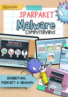 Vorschau - Arbeitsblätter - Sparpaket: Malware | Computervirus - Deckblatt