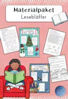 Vorschau - Arbeitsblätter - Wachsendes Materialpaket - Leseblätter - Deckblatt