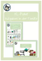 Vorschau - Arbeitsblätter - XL-Paket Aufgaben in der Familie - Deckblatt
