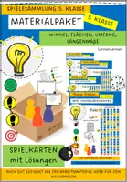Vorschau - Spiele - Spielesammlung Mathematik 5. Klasse - Deckblatt