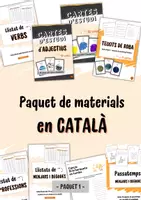 Vista previa - Unidades / Secuencias / Situaciones de Aprendizaje - Pack de materials en català (1) - Portada