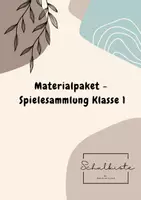 Vorschau - Spiele - Spielesammlung Klasse 1 (Mathe und Deutsch) - Deckblatt