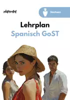 Vorschau - Unterrichtsreihen - Lehrplan Spanisch in der GoST - Sachsen - Deckblatt