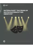 Vorschau - Unterrichtsreihen - Materialpaket "Das Drama im Deutschunterricht der Oberstufe" - Deckblatt