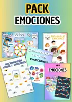 Vista previa - Unidades / Secuencias / Situaciones de Aprendizaje - PACK EMOCIONES - Portada