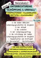 Vorschau - Spiele - *Materialpaket* Schöpfung, Evolution & Urknall - Deckblatt