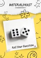 Vorschau - Aufgabenkarten - Materialpaket - Roll your question - Deckblatt