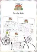 Vorschau - Arbeitsblätter - Zirkel: Sparpaket (Einführung & Übungen) - Mathe - Kl. 3/4 - Deckblatt