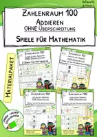 Vorschau - Spiele - Materialpaket "Rechenspiele - Spiele für den Mathematikunterricht" - Deckblatt