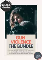 Vorschau - Anderer Materialtyp - Gun Violence: Class Discussions and Debates - Deckblatt