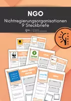 Vorschau - Arbeitsblätter - Sparpaket: NGOs / Nichtregierungsorganisationen (9 Steckbriefe) - Deckblatt