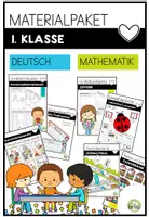 Vorschau - Arbeitsblätter - Materialpaket - 1. Klasse - Volksschule - Gesamtpaket - Deckblatt