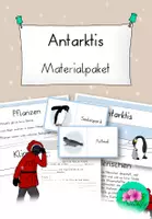 Vorschau - Arbeitsblätter - Antarktis Materialpaket❄️ - Deckblatt