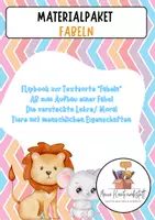 Vorschau - Unterrichtsreihen - Materialpaket Fabeln - Deckblatt