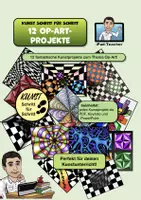 Vorschau - Stundenentwürfe - Kunstmaterial Bundle: 12 Kunstprojekte zum Thema Op-Art - Deckblatt
