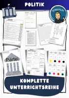 Vorschau - Arbeitsblätter - Politik: komplette Unterrichtsreihe #demokratiestärken - Deckblatt