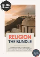 Vorschau - Arbeitsblätter - Religion: Class Discussions and Debates - Deckblatt