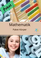 Vorschau - Arbeitsblätter - Materialpaket Körper Oberfläche und Volumen - Deckblatt