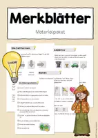 Vorschau - Merkblätter - Merkblätter - wachsendes Materialpaket - Deckblatt