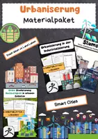 Vorschau - Arbeitsblätter - Urbanisierung Materialpaket - Deckblatt