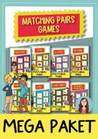 Vorschau - Spiele - English Memory Spiele Wachsendes Paket - Deckblatt